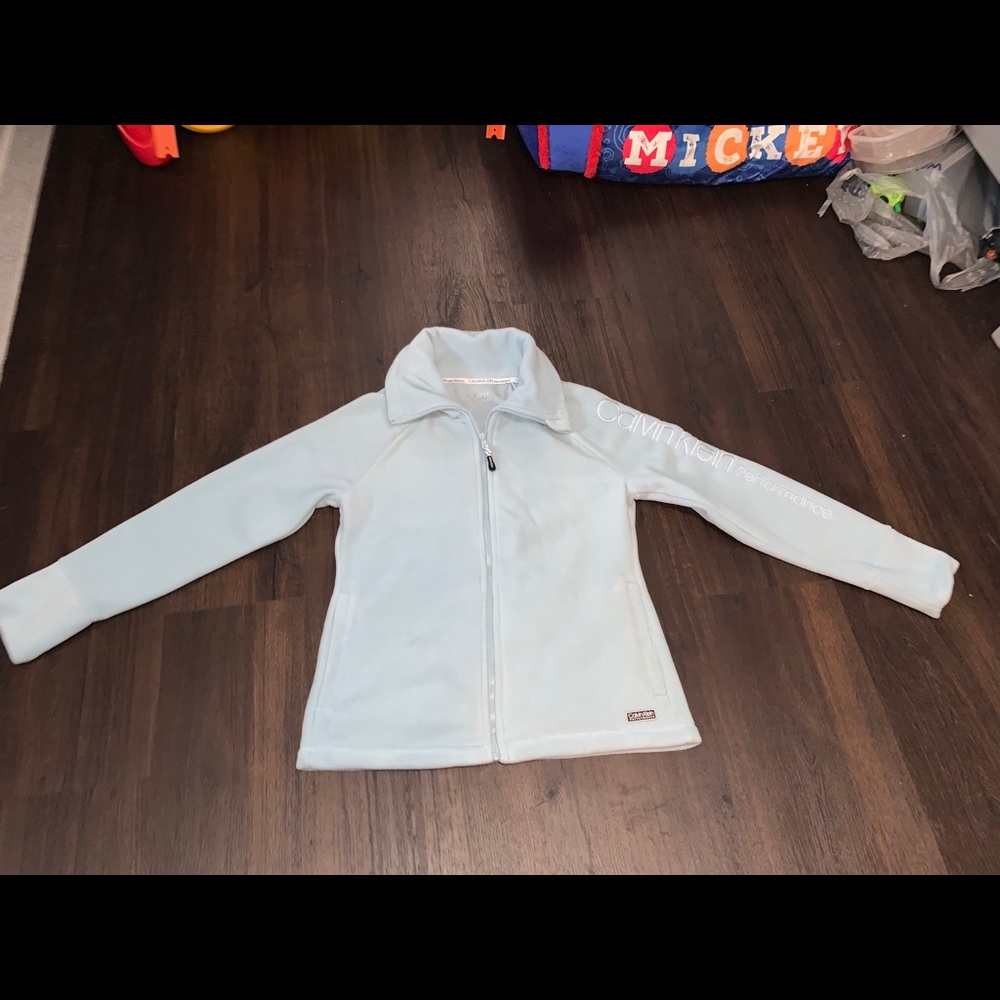 Calvin Klein fleece jacket with no hood